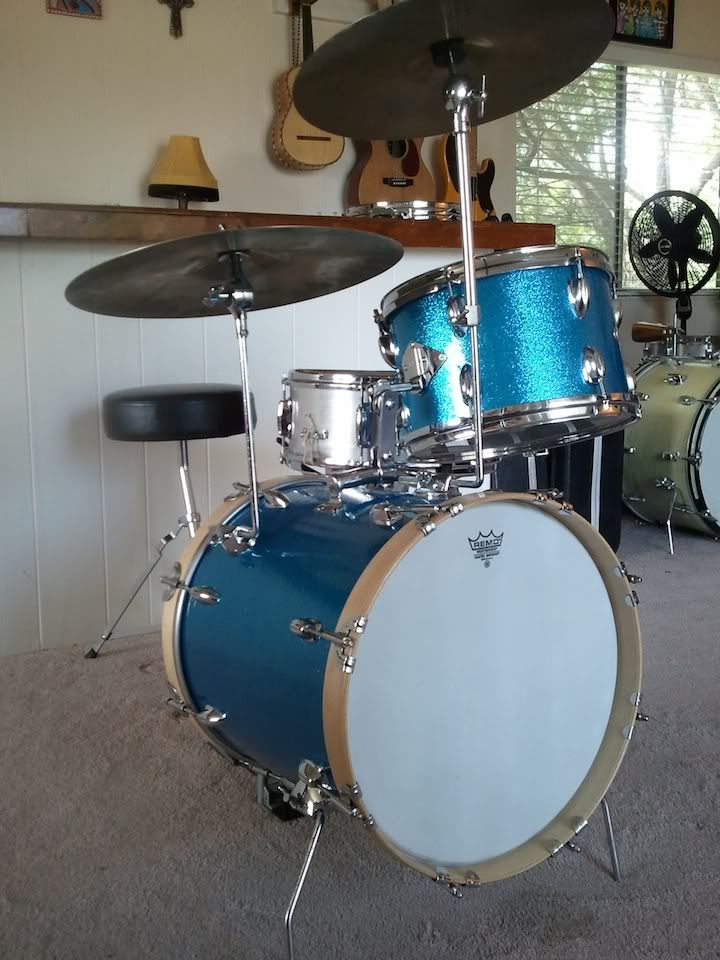 MIJ Slingerland Stencil Micro Kit Vintage Drum Forum